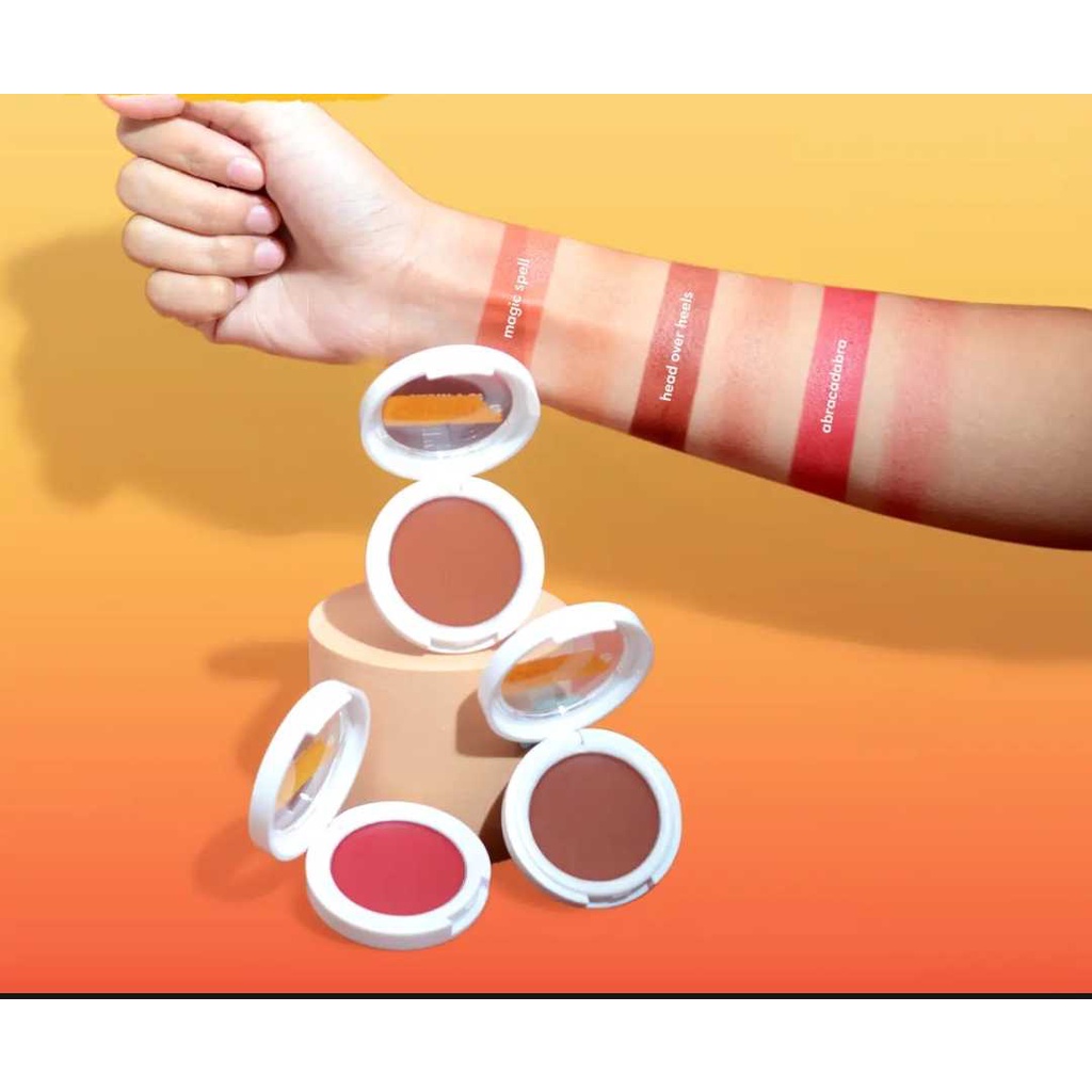 CARELINE Multi Pot ( Multi Use, Blush On, Eyeshadow, Long wearing make