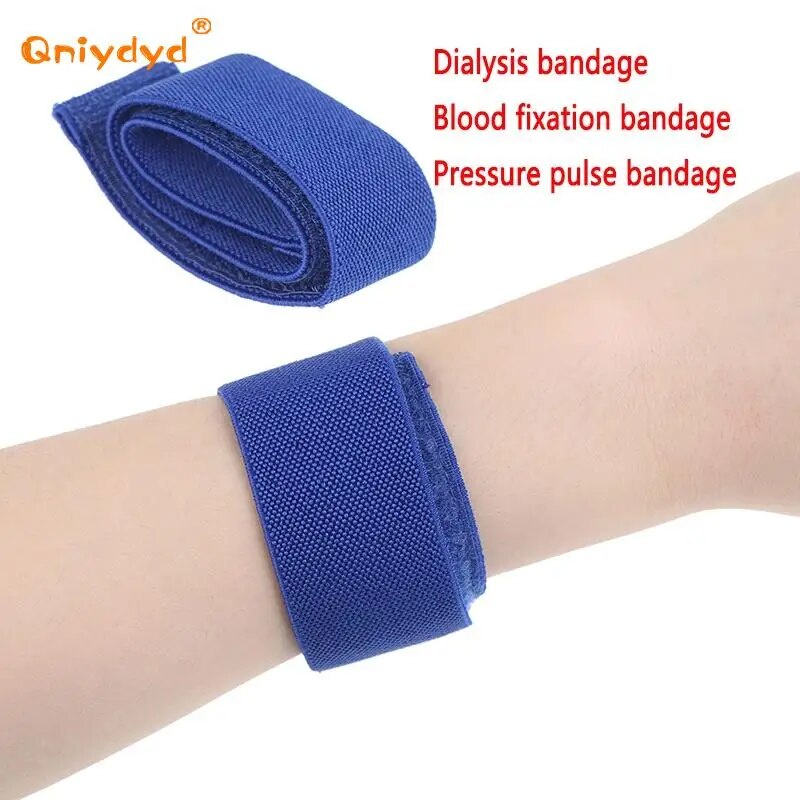 1Pc Venous Hemostatic Buckle Strap Medical Hemodialysis Tourniquet