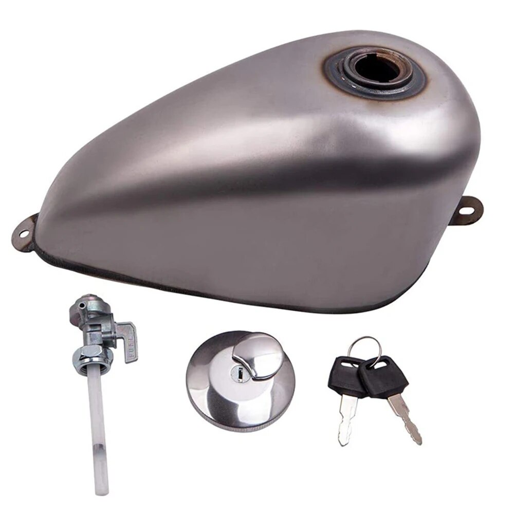 87V DUPANQ 1.5 Gallon 5L Front Gas Fuel Tank Direct Mount for Sportster ...