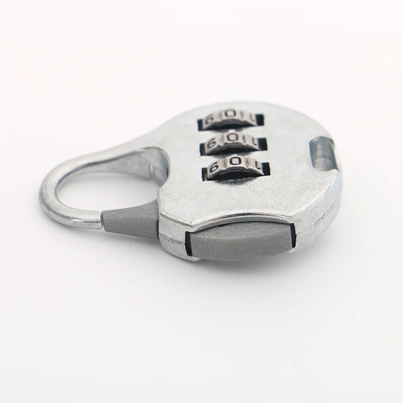 ☋Mini glossy combination padlock car clothes lock suitcase lock ...