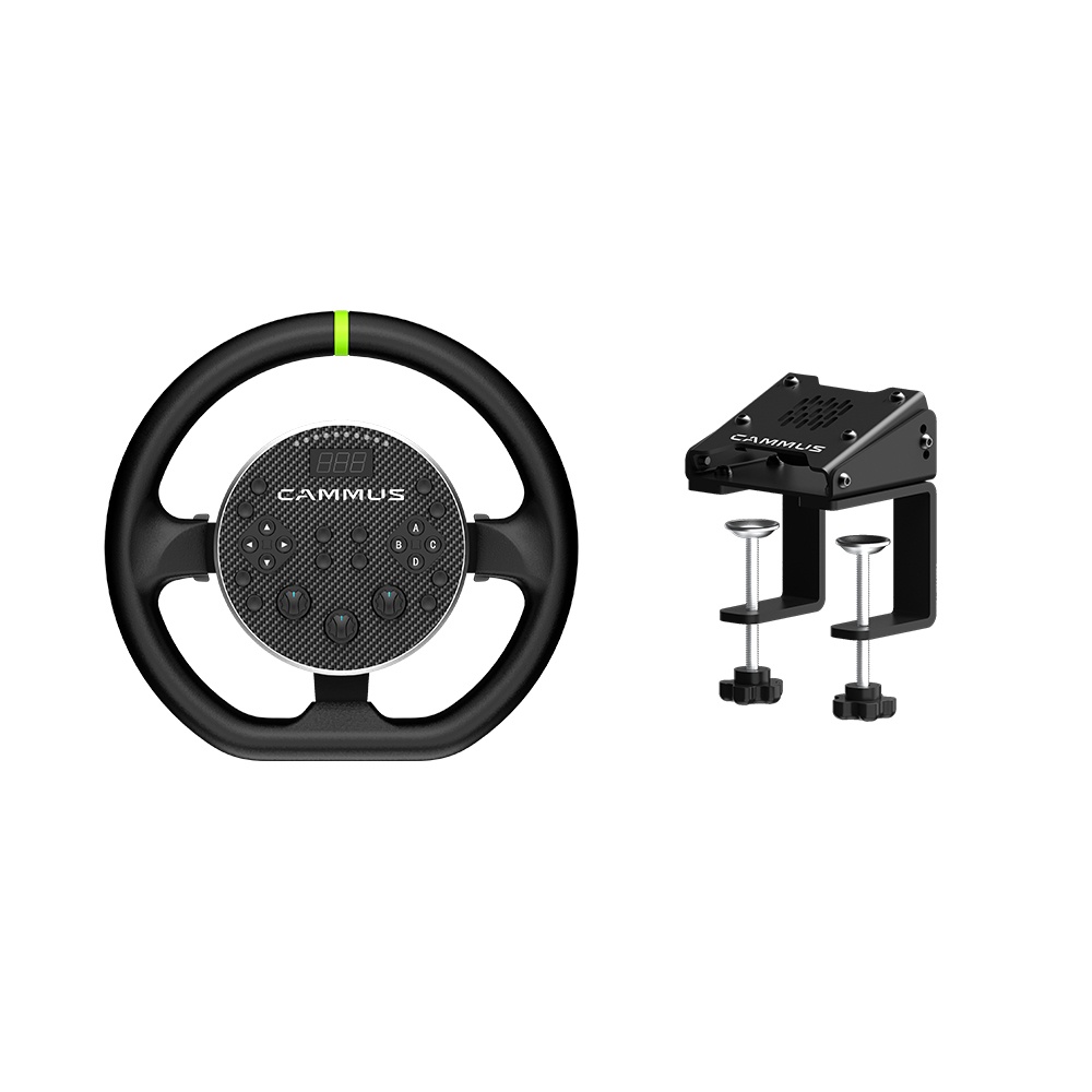 CAMMUS C5 Direct Drive 5nm Base Gaming Steering Wheel for PC Car Racing