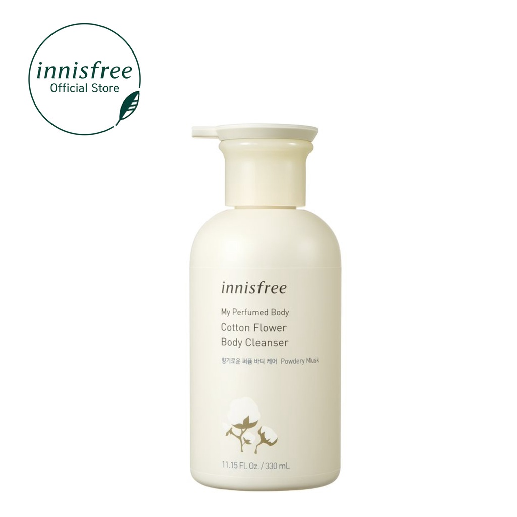 innisfree My Perfumed Body Cotton Flower Body Cleanser 330ml Shopee