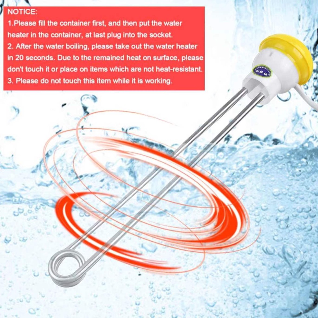 Alie Automatic Poweroff Electric Immersion Heater Boiler Spiral Tube