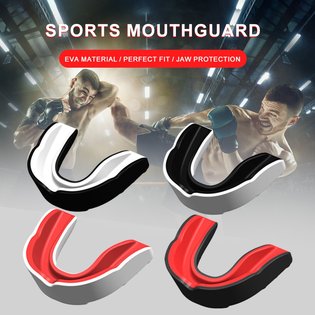 ☺4Pcs Boxing Gum Shield Mouth Guard Combat Sports Mouth Guard Sports