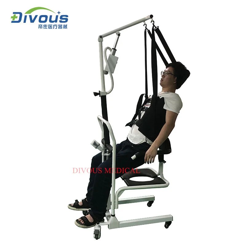 Electric Patient Transfer Lift Wheelchair Multi-Function Lift Car Seat ...