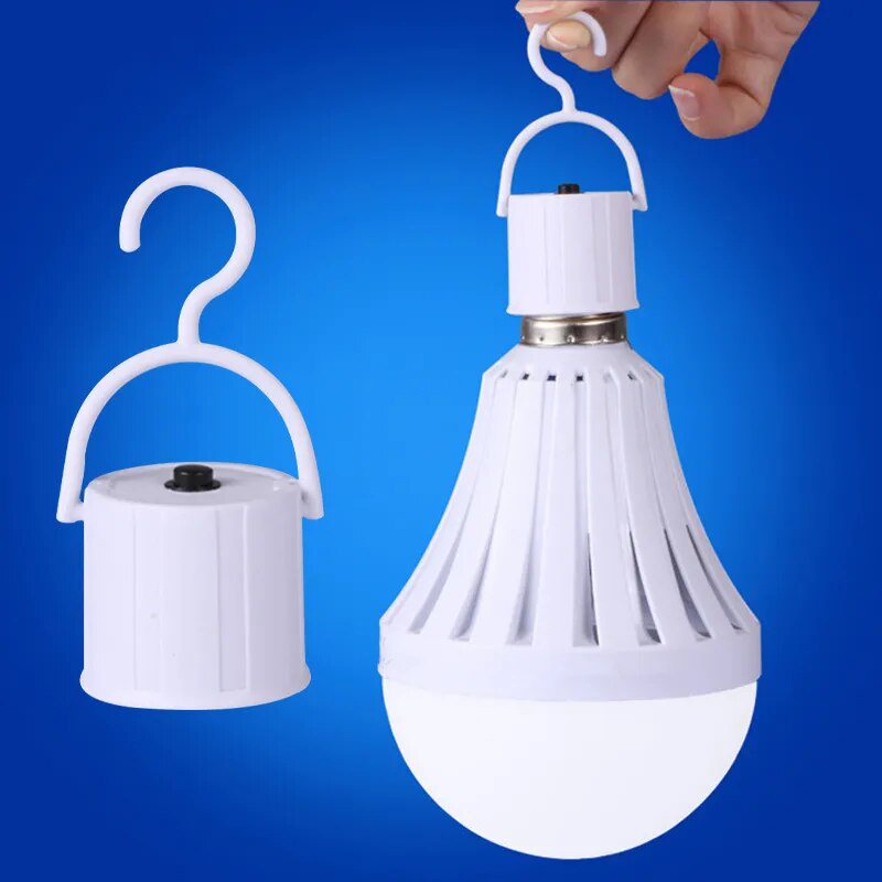 26v Led Emergency Light E27 515W Rechargeable Battery Lighting Lamp