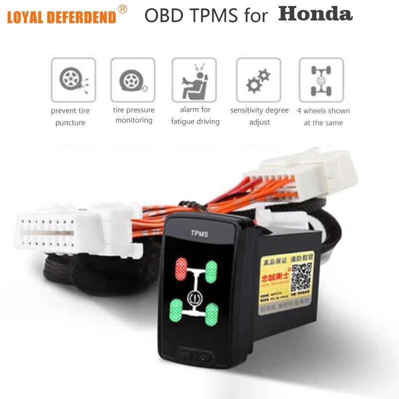 96b For Fortuner 20162022 Innova Hilux RevoTPMS tire pressure monitoring system realtime OBD