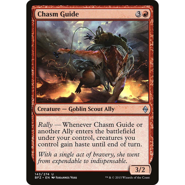 Chasm Guide (BFZ) #143 - Lightly Played - Magic the Gathering MTG ...