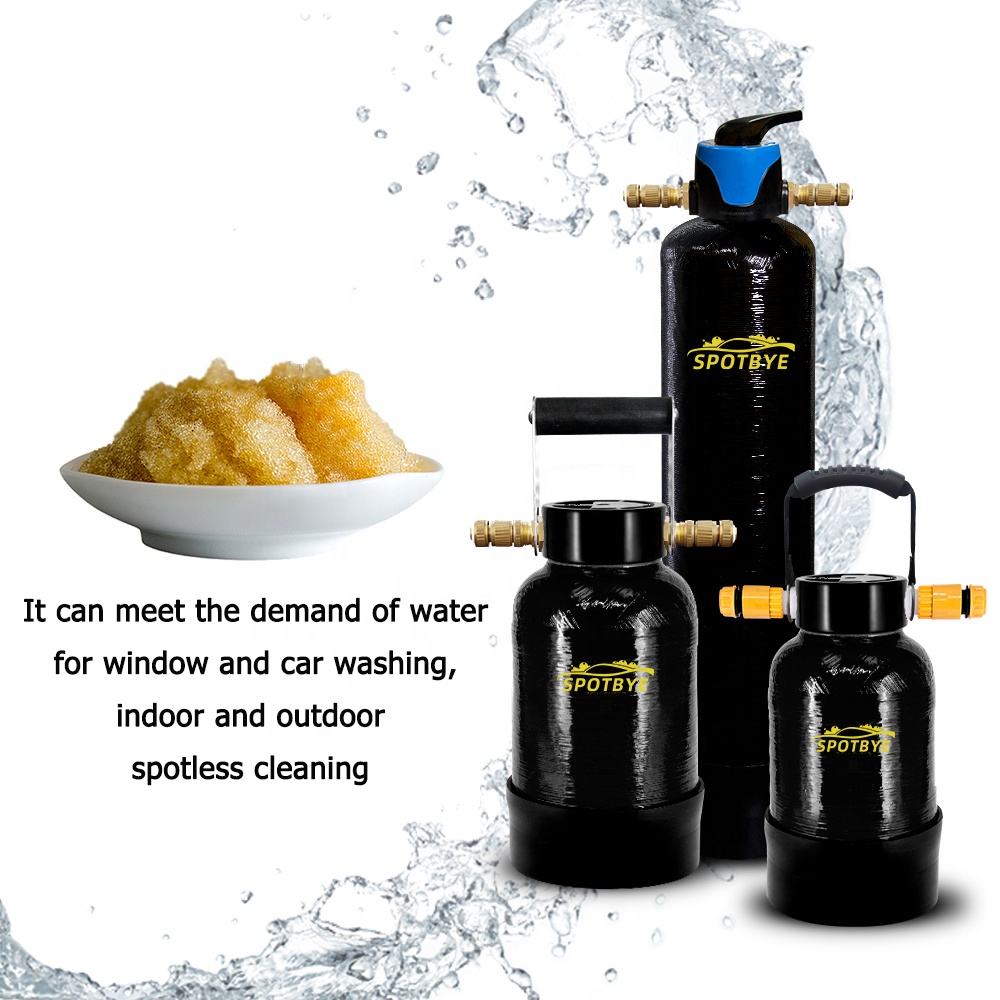 FRP Tank Mixed Bed Resin Media Spotless Car Wash Portable Di Water Tank