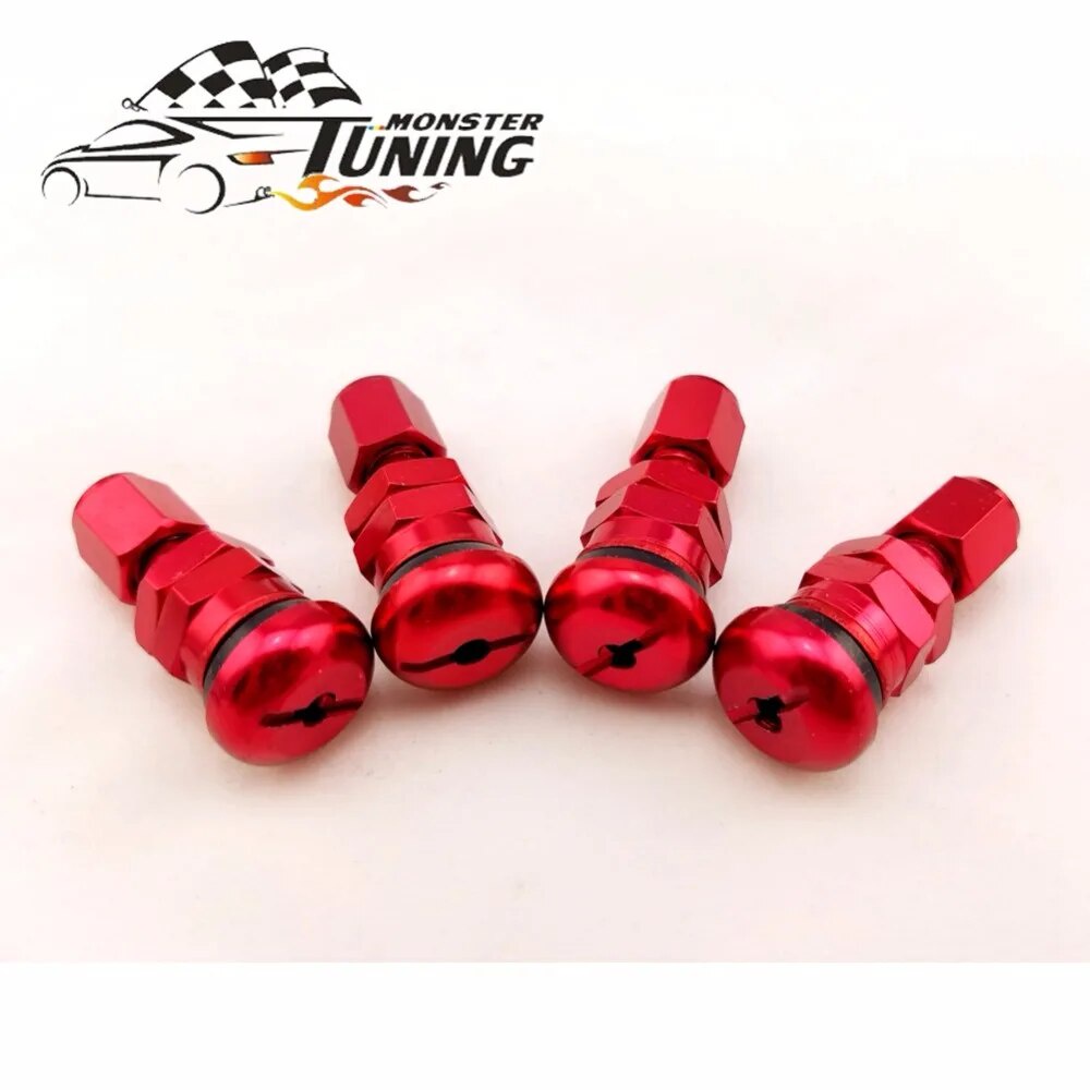 Tuning Monster Universal 4 Rays Volk Racing Aluminum Valve Stem
