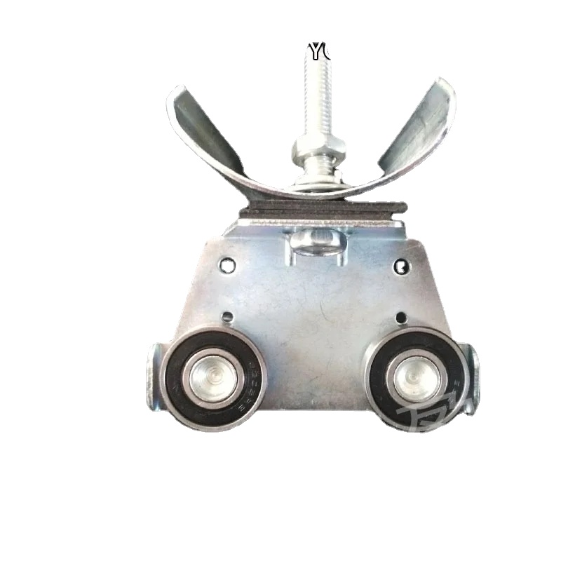 Galvanized c-shaped steel guide rail slide groove C50C63 cable pulley ...