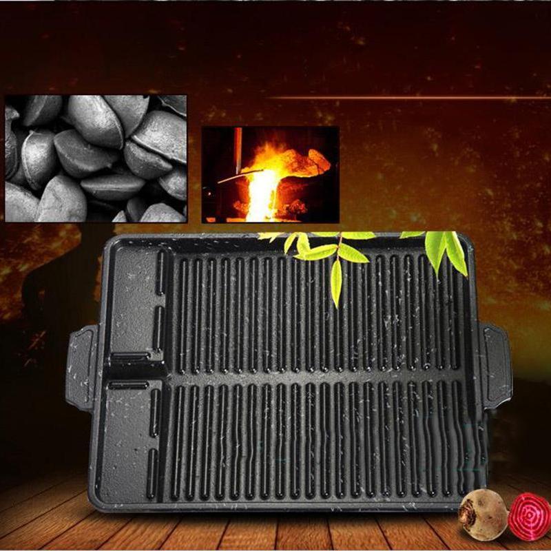 2024 model Top Stove Indoor Pan Grill roast BBQrectanglebutane Barbecue