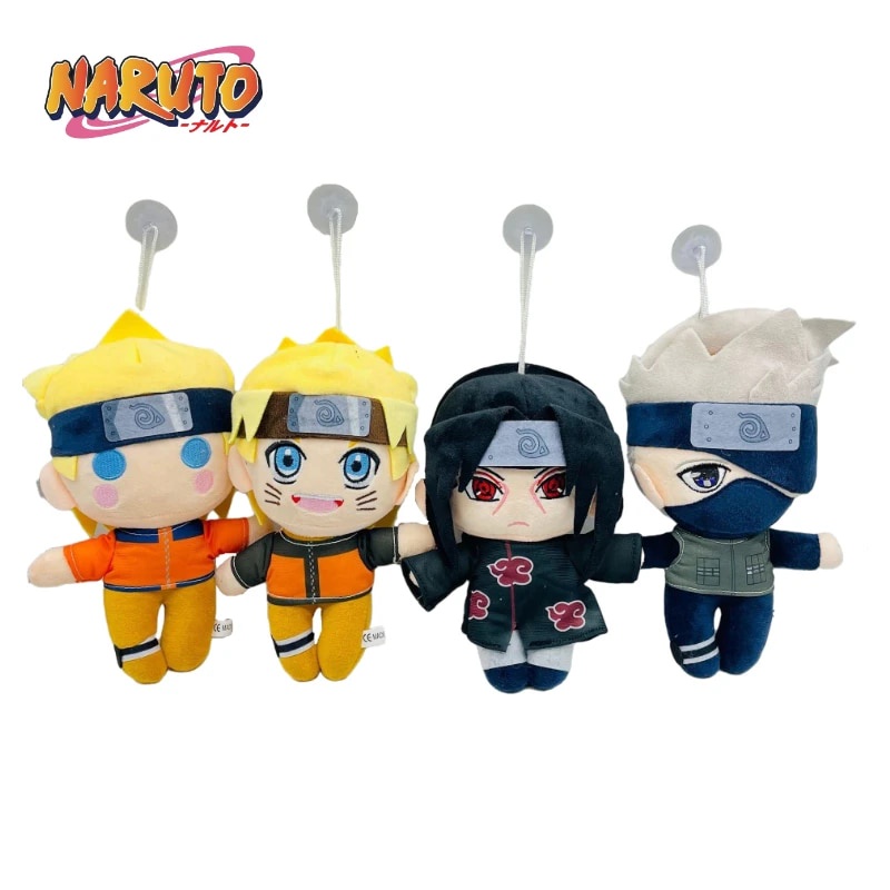 27s 20cm Naruto Anime Figure Plush Uzumaki Naruto Kakashi Uchiha Itachi ...