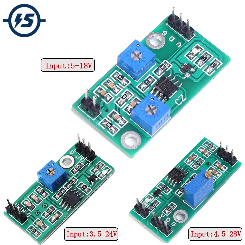 250 LM393 Voltage Comparator Module High Level Output Analog Comparator ...