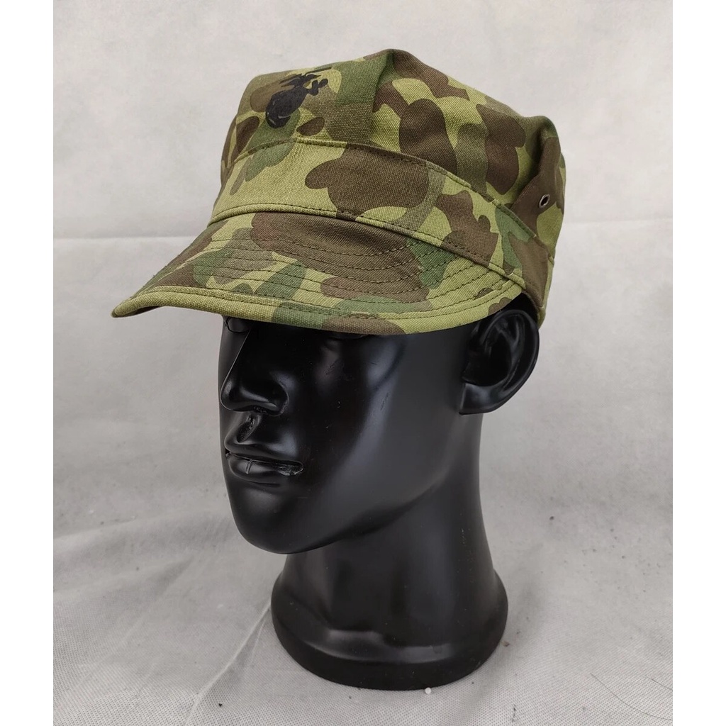 59o Reenactment Military WW2 US HBT UTILITY CAP VINTAGE USMC PACIFIC ...