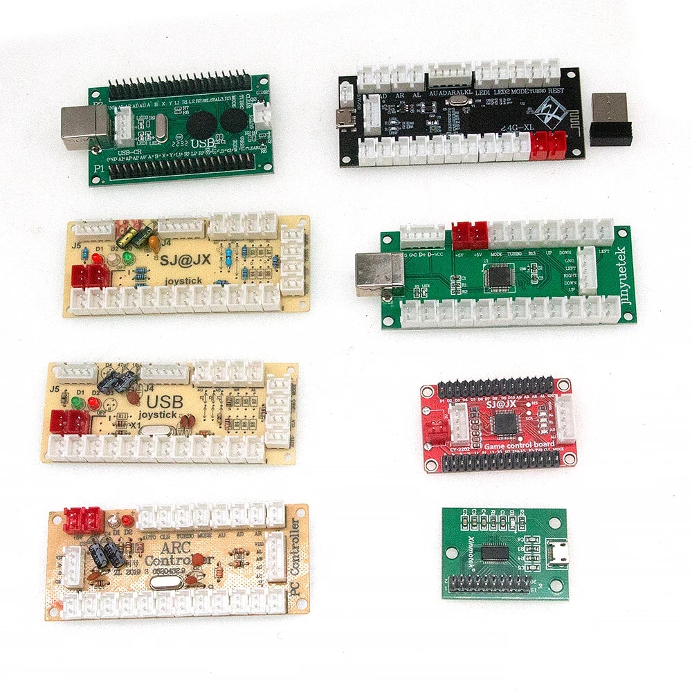 1 Arcade Zero Delay USB Joystick Encoder PCB Board Game Stick