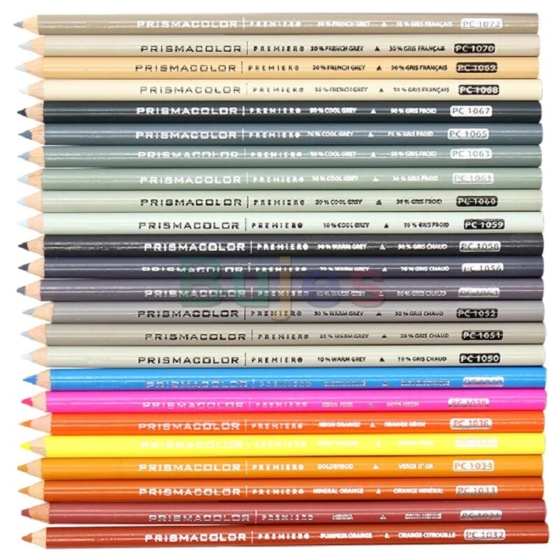 57f 4pcs sanford Colores Prismacolor Skin Tones Character Oil Colored ...