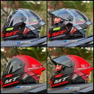 MT HELMETS Thunder 4 SV Matt Black Helmet Motorcycle Full Face Double Lens  Helmet Capacete De Moto Quality ECE DOT Approved