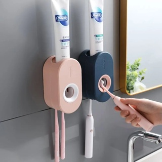 Wall Mounted Automatic Disinfect Toothpaste Dispenser Squeezer Bathroom  Accessories Holder Rack dispensador pasta dientes