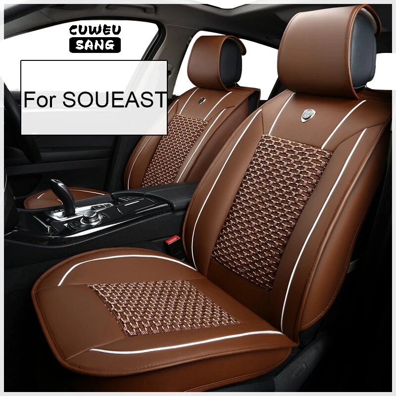 05X CUWEUSANG Car Seat Cover For Soueast DX3 DX5 V3 LINGYUE A5 DX7 ...