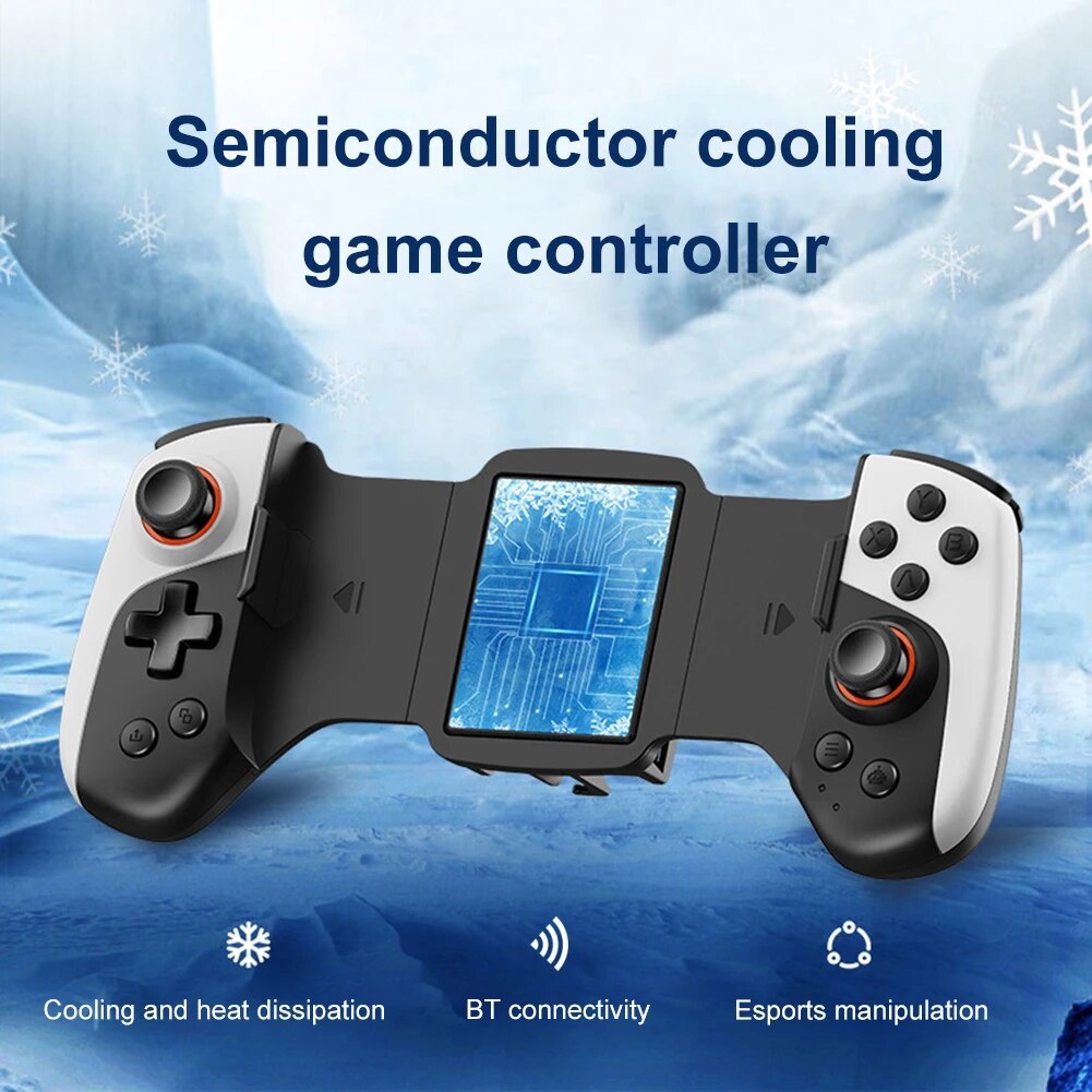 ☠2 in 1 Wireless Mobile Gaming Controller Dual Joystick Cooling Cellphone  Gamepad Joystick for i L☚ | Shopee Philippines