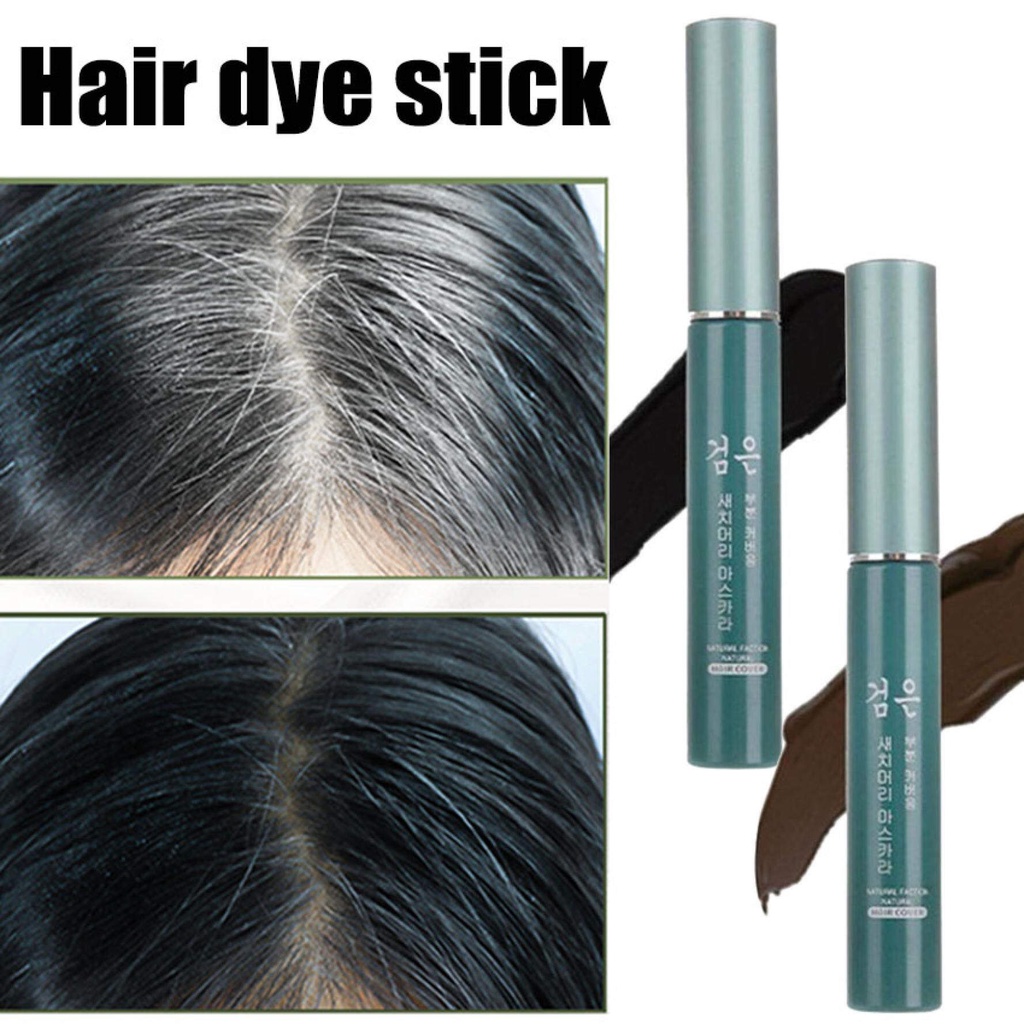 nOF Temporary Hair dye stick Hair Color Brush DIY Hair Color Wax