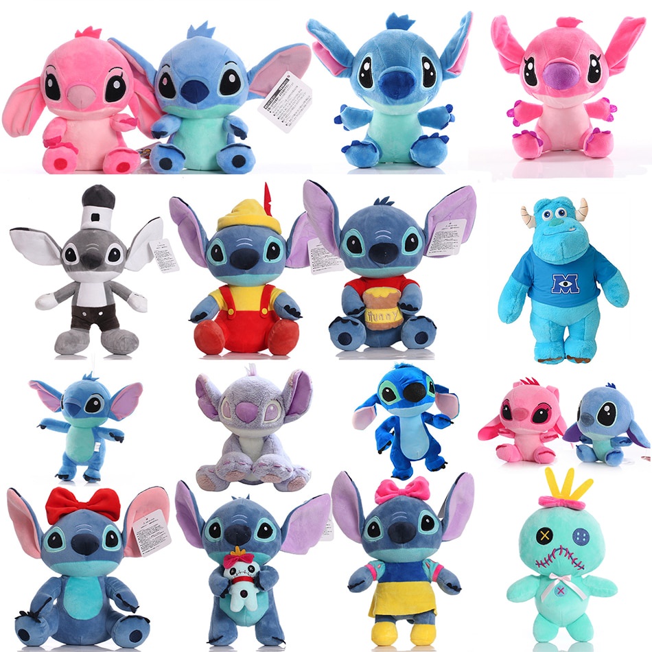 78H Disney Stitch Plush Toy Lilo & Stitch Cartoon Stuffed Soft Stitch ...