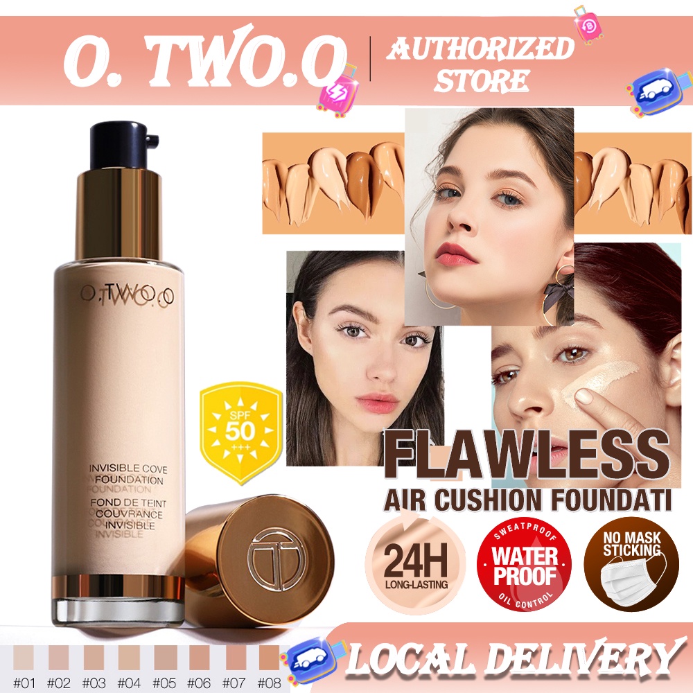 OTWOO Liquid Foundation bb Cream with Sunscreen SPF 50 Whitening ...