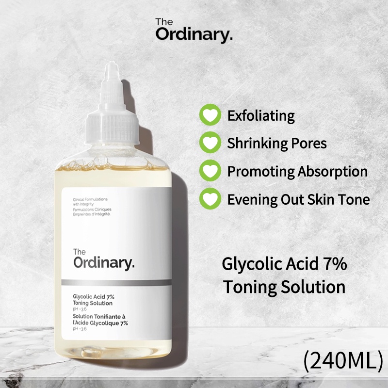 The Ordinary Glycolic Acid 7 Toning Solution 240ml Shopee Philippines 3712