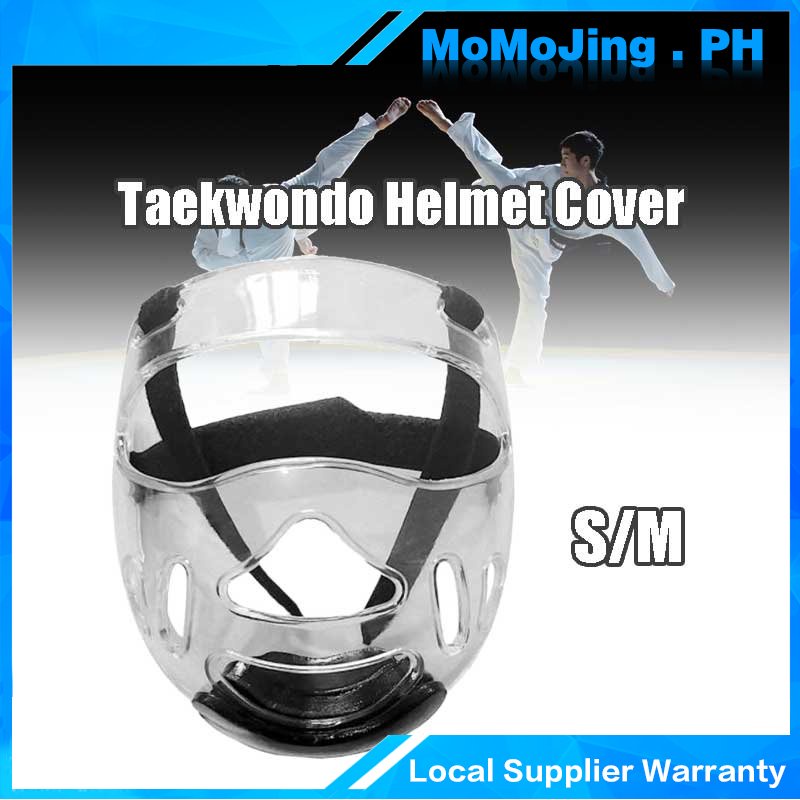 2024 Unisex Clear Taekwondo Face Shield Martial Arts Fight Face Mask