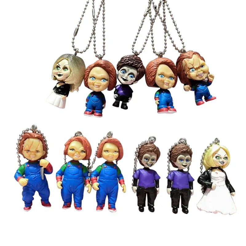 48d NECA Scary chucky Figure Toys Horror Movies Child s Play Bride of ...