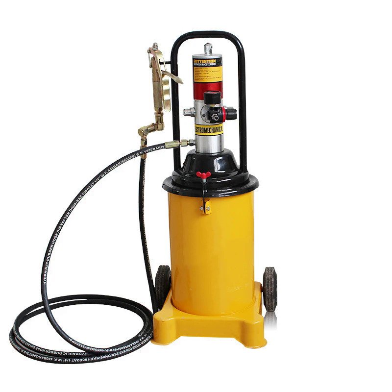 Pneumatic Grease Drum Pump 12L Auto Grease Lubrication Pump Pneumatic ...