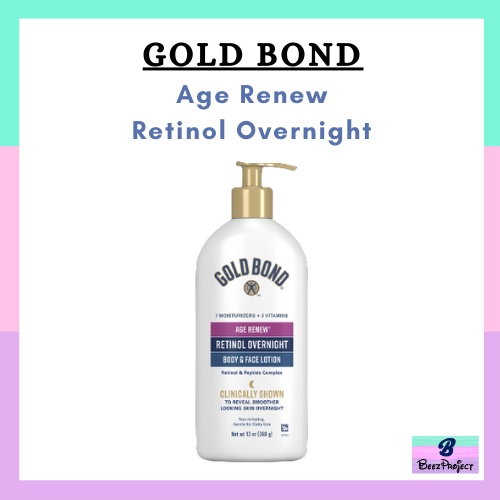 In stock Gold Overnight Lotion Retinol Body Face Renew Bond Age ...