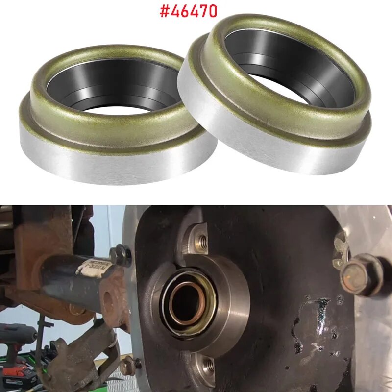 46470 Oil Seals Fits Dana 30 Inner Axle For Jeep CJ TJ Cherokee Wrangler YJ JK (2pcs) Shopee