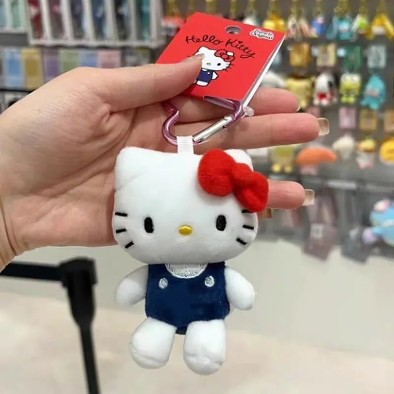 Kawaii Sanrio Hello Kitty Plush Keychain Love Buckle Plush Doll Bag Pendant Girly Mobile Phone Hangi Shopee Philippines