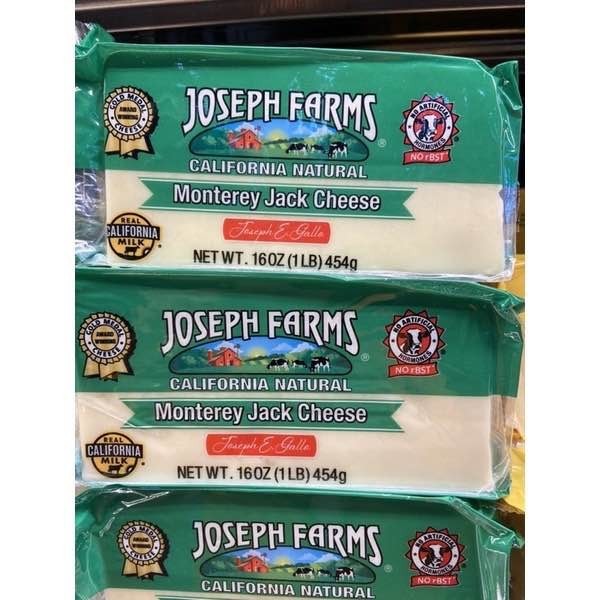 Joseph Farms Monterey Mozarella Pepper Jack Cheese 454g | Shopee ...