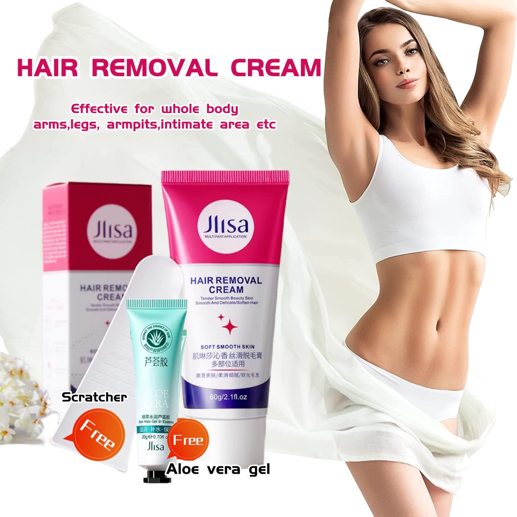 2024 Women Hair Painless Permanent Removal Cream Hair Cream Hair Pubic