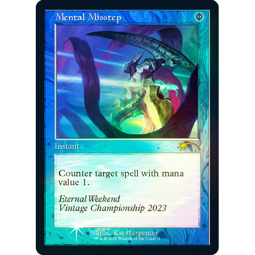 MTG Proxy Card - Mental Misstep (Retro Foil) | Eternal Weekend (PEWK ...