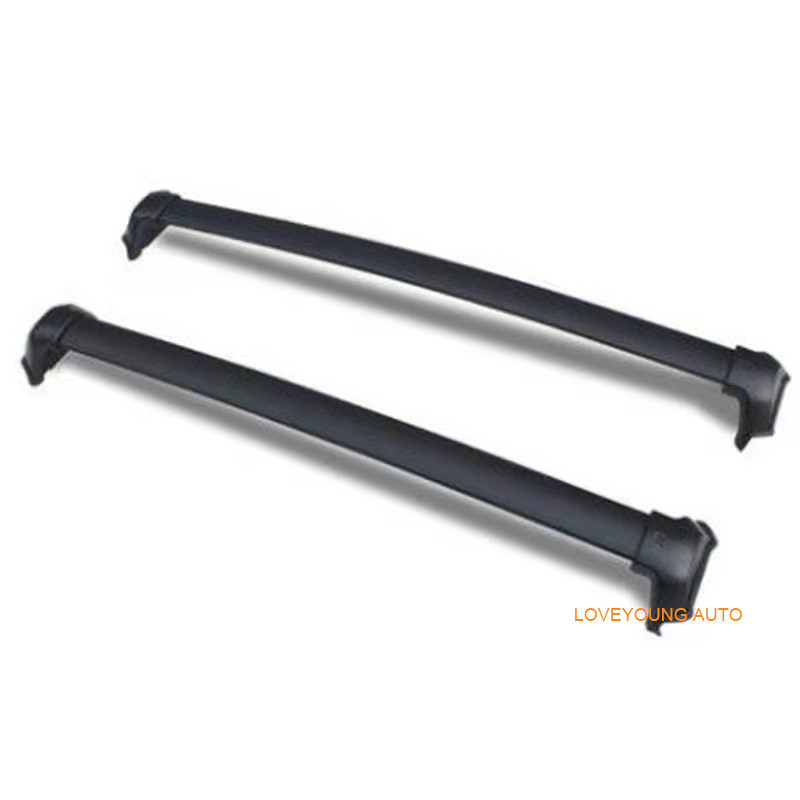 Car removable roof rack Luggage Black Black Color Cross Bar Aluminum ...