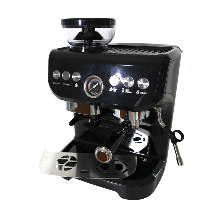 Espresso And Grinding Integrated Semi-automatic Commercial Coffee ...