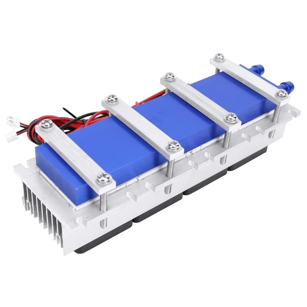 ☁Thermoelectric Peltier Refrigeration Cooler Semiconductor Air Conditioner Cooling System DIY Ki