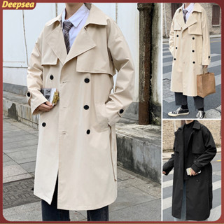 Men's Winter New Loose Padded Jacket Solid Color Warm Coat Outerwear
