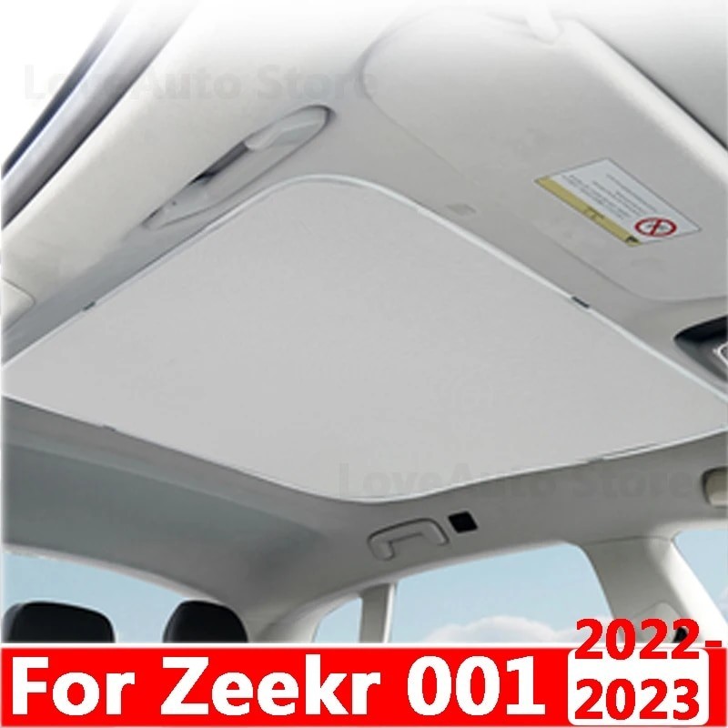 ♀For Zeekr 001 2022 2023 Car Sunroof Shade Curtain Heat Shield Car Roof Sunscreen Plate Modified
