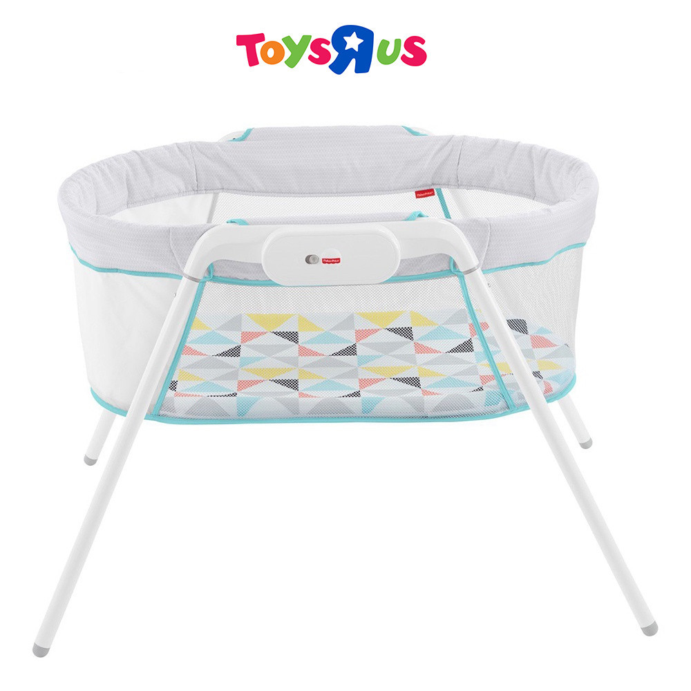 Fisher price stow clearance and go bassinet safety