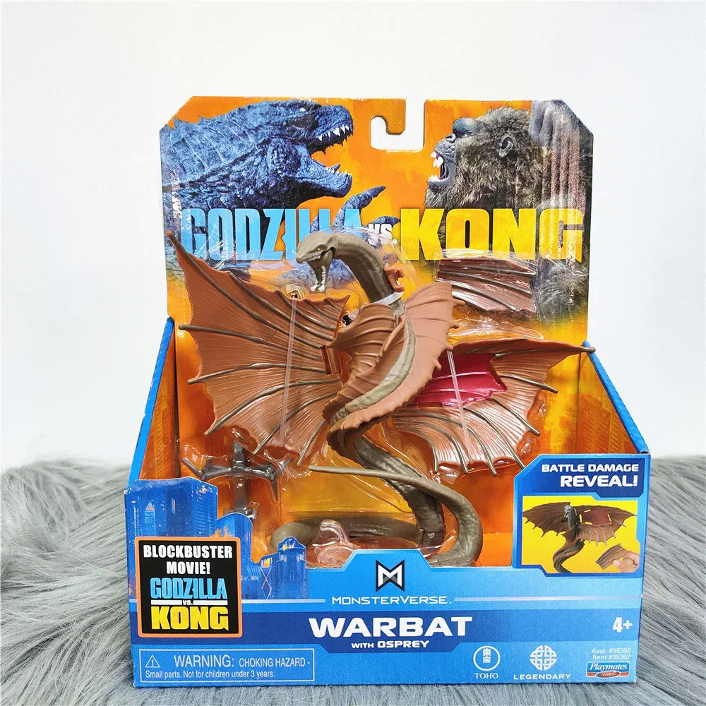 EZTN Anime Bandai Godzilla Vs Kong Godzilla Skullcrawler Warbat Movie ...