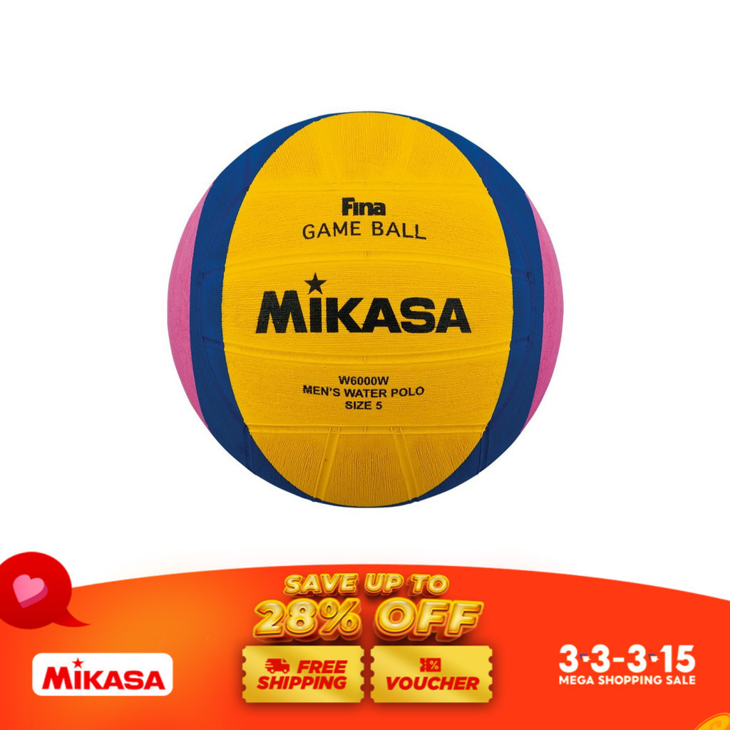 Mikasa W6000w Official Water Polo Ball For Men Shopee Philippines 5112