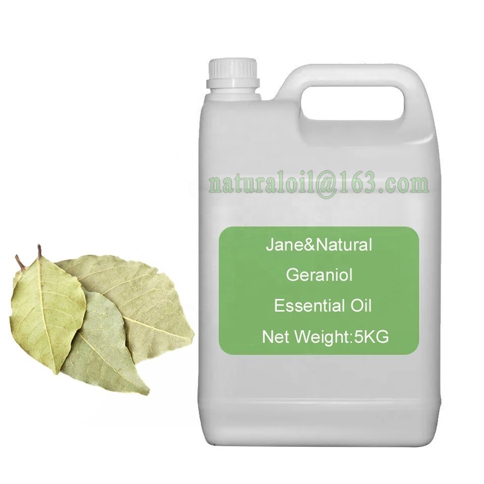 Geraniol essential oil 100 Pure Oganic Plant Geraniol oil for making