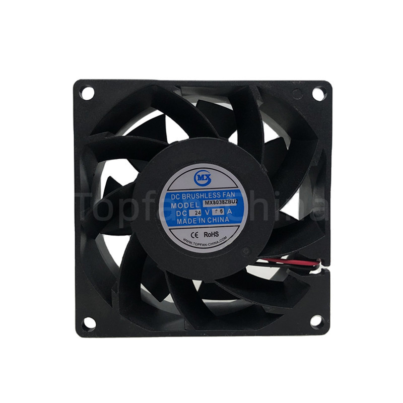 PFB0824GHE 12V 24V 80X80X38MM Avalon 84CFM Violent chassis Cooling fan ...