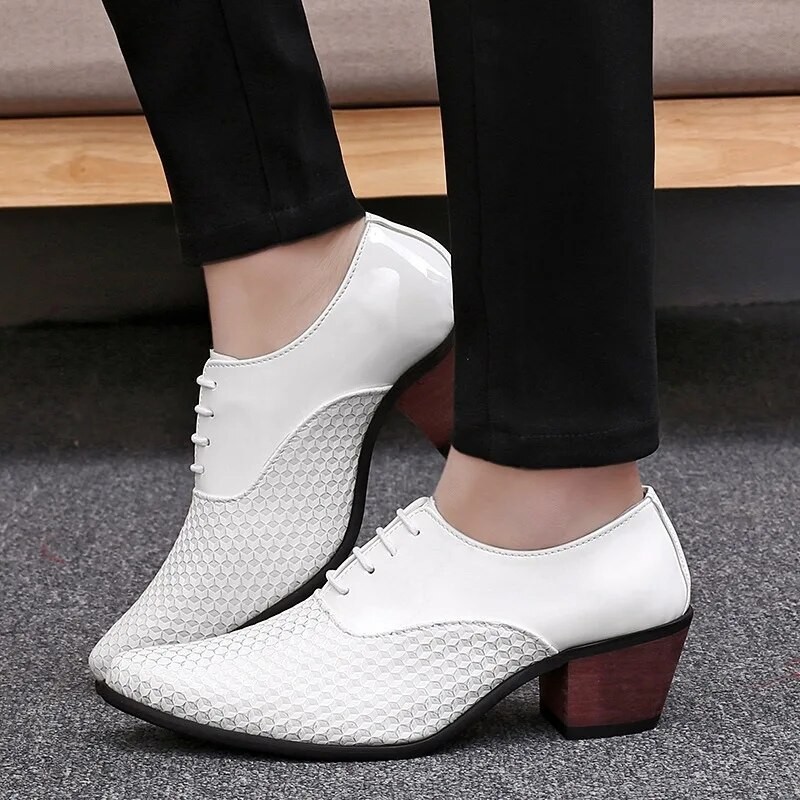 2024.seckill Mocassin Soft Driving Heels Oxfords Gommino Dress Increase ...