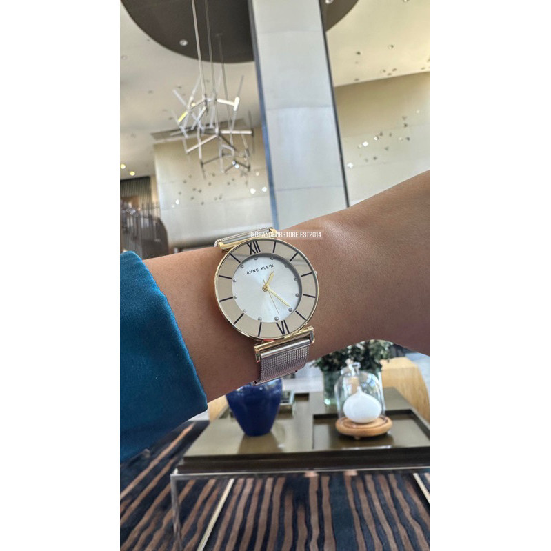 Anne klein mesh watch hotsell